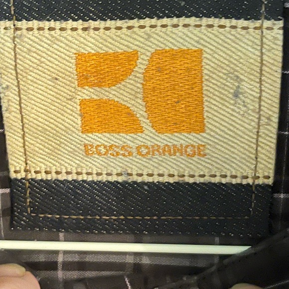 COPY - Hugo Boss - Boss Orange - Grey & Blue plaid - XXL - Picture 4 of 5